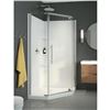 Image 1 : TechnoDesign Tarifa 38_38 Inch Corner Neo-Angle Shower Kit