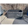 Image 1 : Rectangular Black Plastic Livestock Water Trough Ð 48in x 24in x 24inÊ