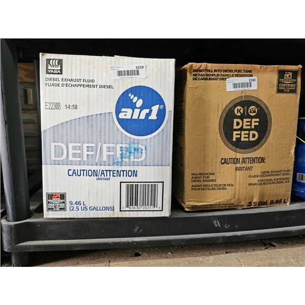 Air1 DEF Fluid and DEF FED Diesel Exhaust Fluid Containers