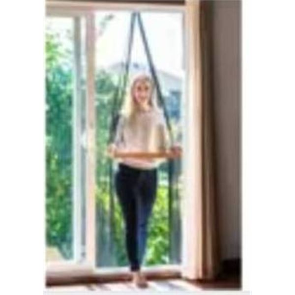 Climaloc Magnetic Screen Curtain, 37 in x 83 in (94 cm x 211 cm), Black