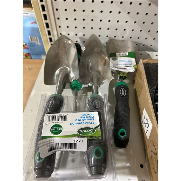 Scotts 3-Piece Garden Tool Set with Ergonomic Handles