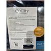 Image 3 : Quility Weighted Blanket 60X80 Inch 20 lbs, Blue/GreyÊ