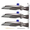 Image 1 : JC-GL 150W LED Parking Lot Light with Photocell Dusk to Dawn, 3-Pack