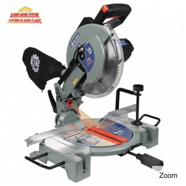 10-Inch Compound Miter Saw with Laser Guide System, Model 8324NS