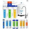 Image 1 : Express Water RO5DX Reverse Osmosis Filtration NSF Certified 5 Stage RO System with Faucet and Tank 