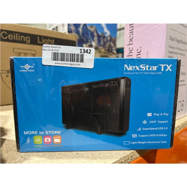 Vantec NexStar TX 3.5-Inch SATA Hard Drive Enclosure with USB 3.0