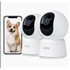 Image 1 : Laxihub P2T Indoor HD 2K/3MP Wireless Pan-Tilt Smart Camera (2-Pack)