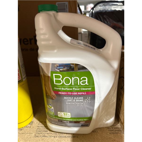 Bona Hard-Surface Floor Cleaner 128 fl. oz. Refill, 3.78 Liters