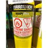 Image 2 : Lot of 3 Turbotorch MAP/Pro Gas Cylinders, 400g eachThis lot includes 3 Turbotorch MAP/Pr