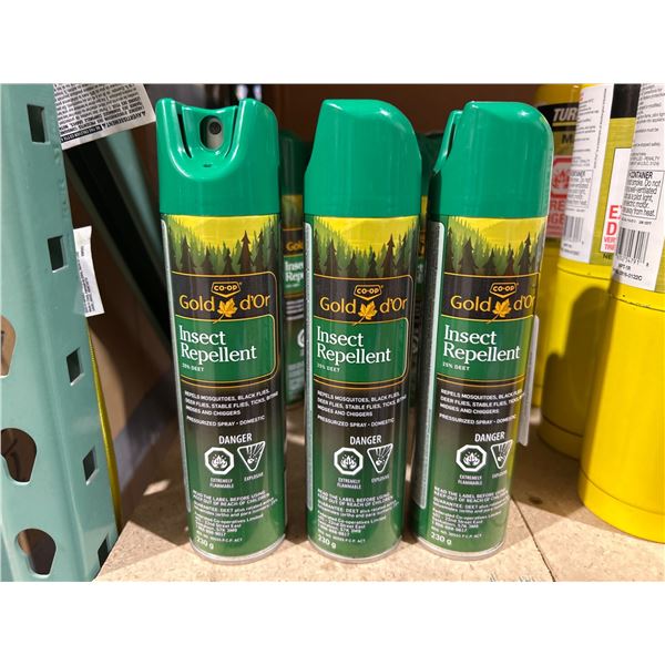 3 Gold DÕOr Co-Op Insect Repellent 230g Each