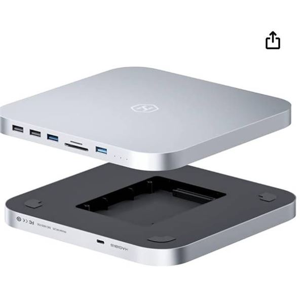 Hagibis USB-C Hub with Hard Drive Enclosure, Model 0779
