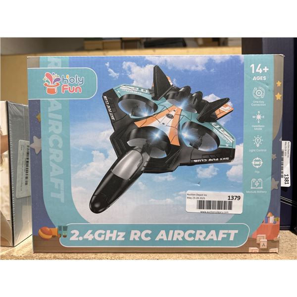HolyFun 2.4GHz RC Aircraft SQN-035 for Ages 14+