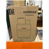 Image 2 : Cusimax CMFS-9071 250W Electric Food Slicer with Multifunctional Blades WHITE