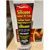 Image 2 : Imperial Silicone Sealant Hi-Temp Red 6x80ml Tubes