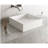 Image 1 : VIGO VG04022 Matte Stone Vessel Bathroom SinkÊ(15.13-in x 15.13-in)
