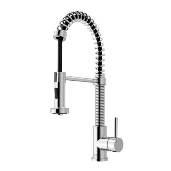 VIGO VG02001CH Pull-Down Kitchen Spray Faucet, Chrome Finish