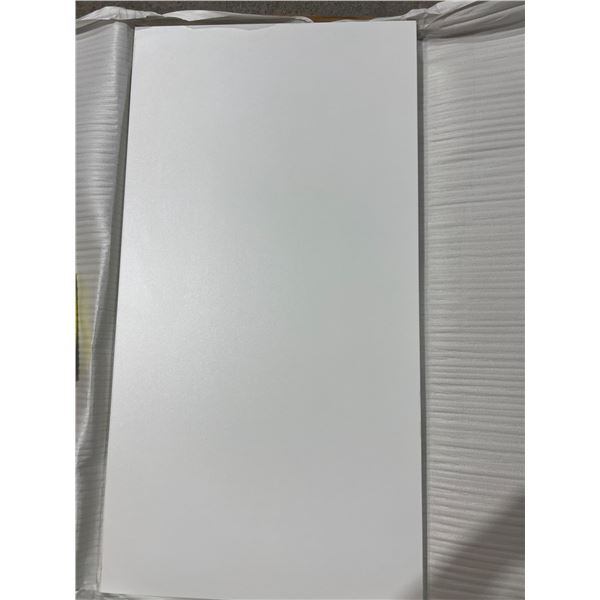 White Wood Board Ð WHIVWTS6122D, 30_15.5 Inches (Shelf)