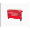 Image 1 : Husky 52 in. 9-Drawer Mobile Workbench with Wood Work Surface