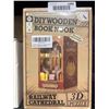 Image 2 : JELMOK DIY Wooden Book Nook Railway Cathedral 3D Puzzle