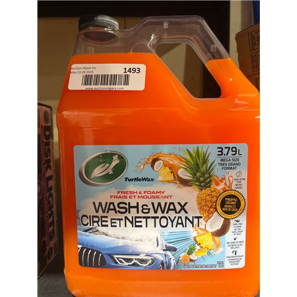 Turtle Wax Wash & Wax 3.79L Car Cleaning Solution