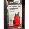 Image 2 : Red Lion RL25U Multi-Purpose Submersible Pump, 1/4 HP, 115V