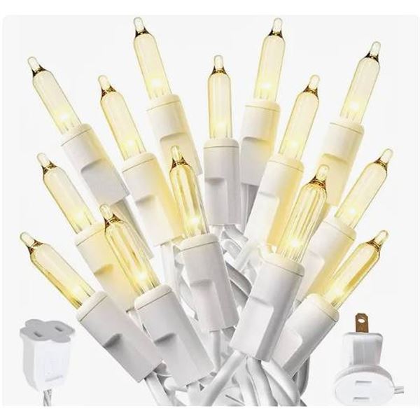 Prextex 100 Ultra-Bright Lights Set for Indoor/Outdoor Use Lot of 6