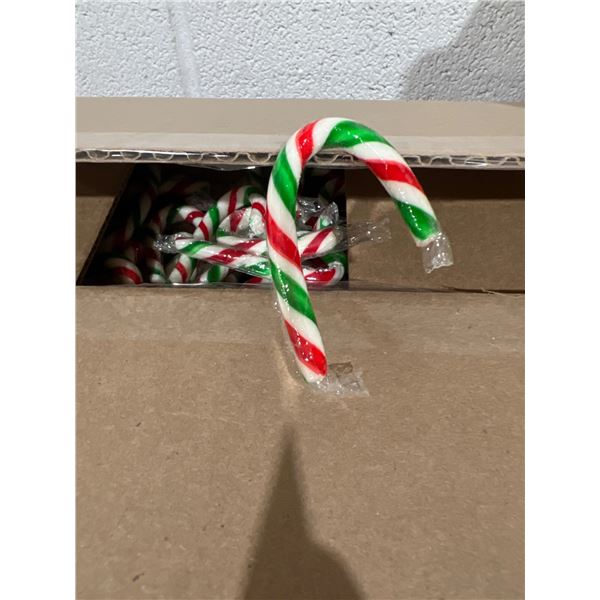 Peppermint Mini Candy Canes, 4 Kg Bulk