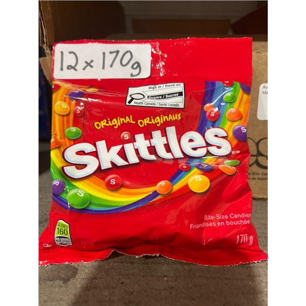Skittles 12-Pack x 170 g Bite-Size Candies