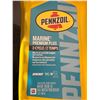 Image 2 : Pennzoil Marine Premium Plus 2-Cycle Engine Oil 6 x 946mL Bottles