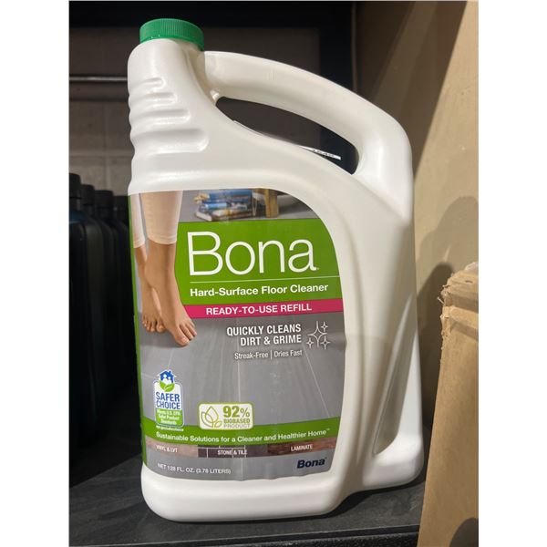 Bona Hard-Surface Floor Cleaner 128 fl oz (3.78 Liters) Ð Ready-To-Use Refill