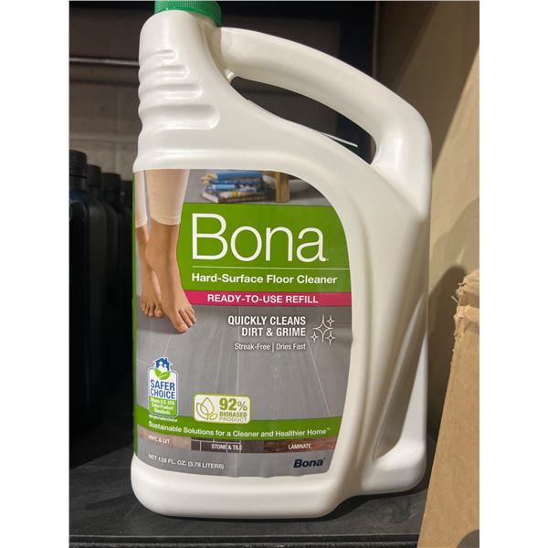 Bona Hard-Surface Floor Cleaner 128 fl oz (3.78 Liters) Ð Ready-To-Use Refill