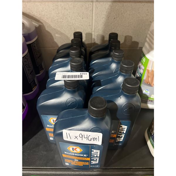 Klondike ATF/FTA MD3 Automatic Transmission Fluid 11 x 946 ml