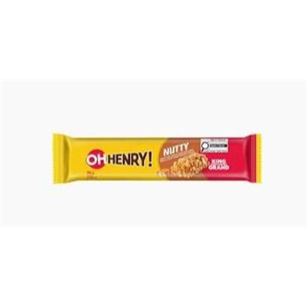 Oh Henry! King Size Nutty Candy Bars, 18x96g