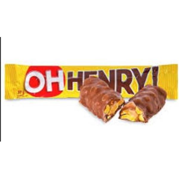 OH Henry Chocolate Bars 24 x 58gÊ