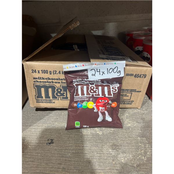24 x 100g Milk Chocolate M&MsÊ