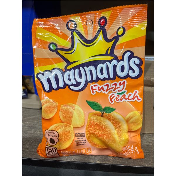 Maynards Fuzzy Peach Candy 12 x 154g Packs