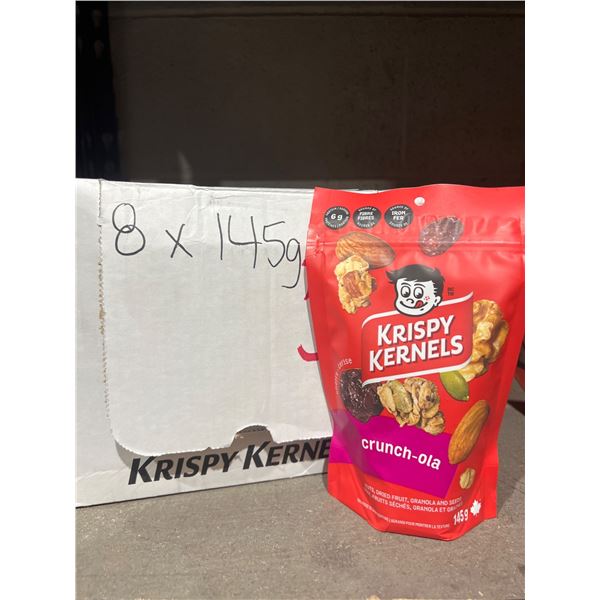 Krispy Kernels Crunch-Ola, 8 x 145g Bags