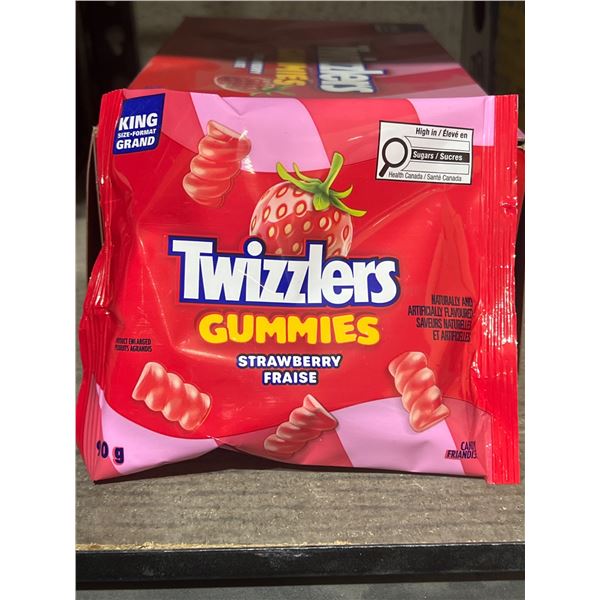 Twizzlers Gummies Strawberry Flavor 12 x 90 g Candy Pack