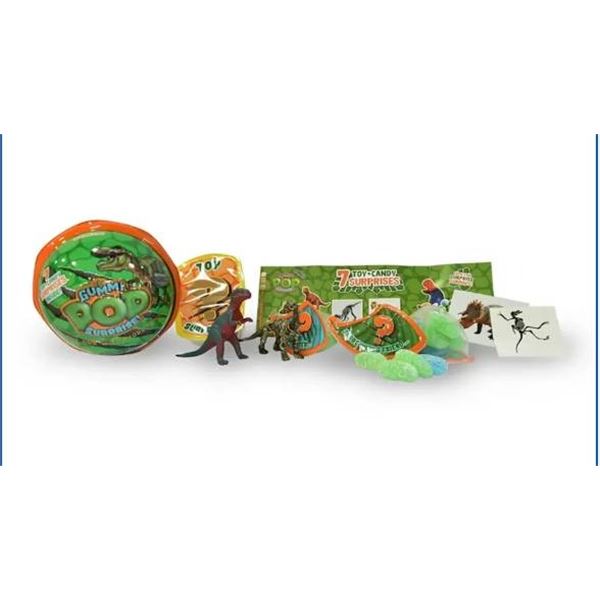 Gummi Pop Surprise Dinosaur Edition with 7 Surprises, 12-Pack