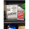 Image 1 : Lucas Synthetic SAE 0W-40 Motorcycle Oil 6_1 Quart