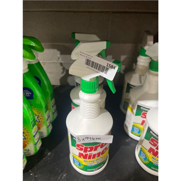 Spray Nine Heavy-Duty Cleaner Set of 3 (946 mL Each)