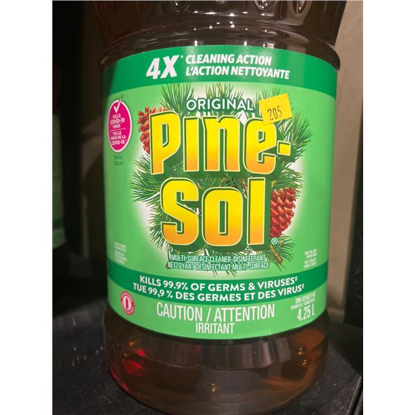 Pine-Sol All-Purpose Cleaner, 4.25 L Bottle, 4X Cleaning Action