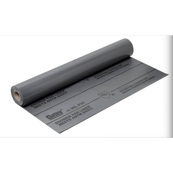 Oatey 41594 40ft x 5ft PVC Shower Pan Liner Ð Grey