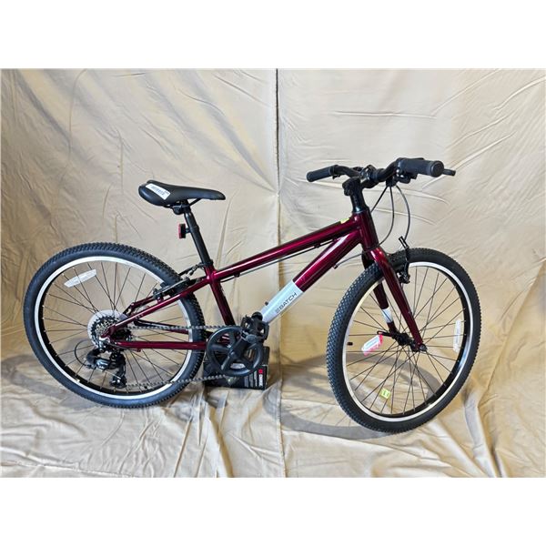 Batch Bicycles Mountain Bike with 7-Speed and 24-inch Wheels