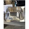Image 2 : NEW STAINLESS STEEL DOUBLE SINK