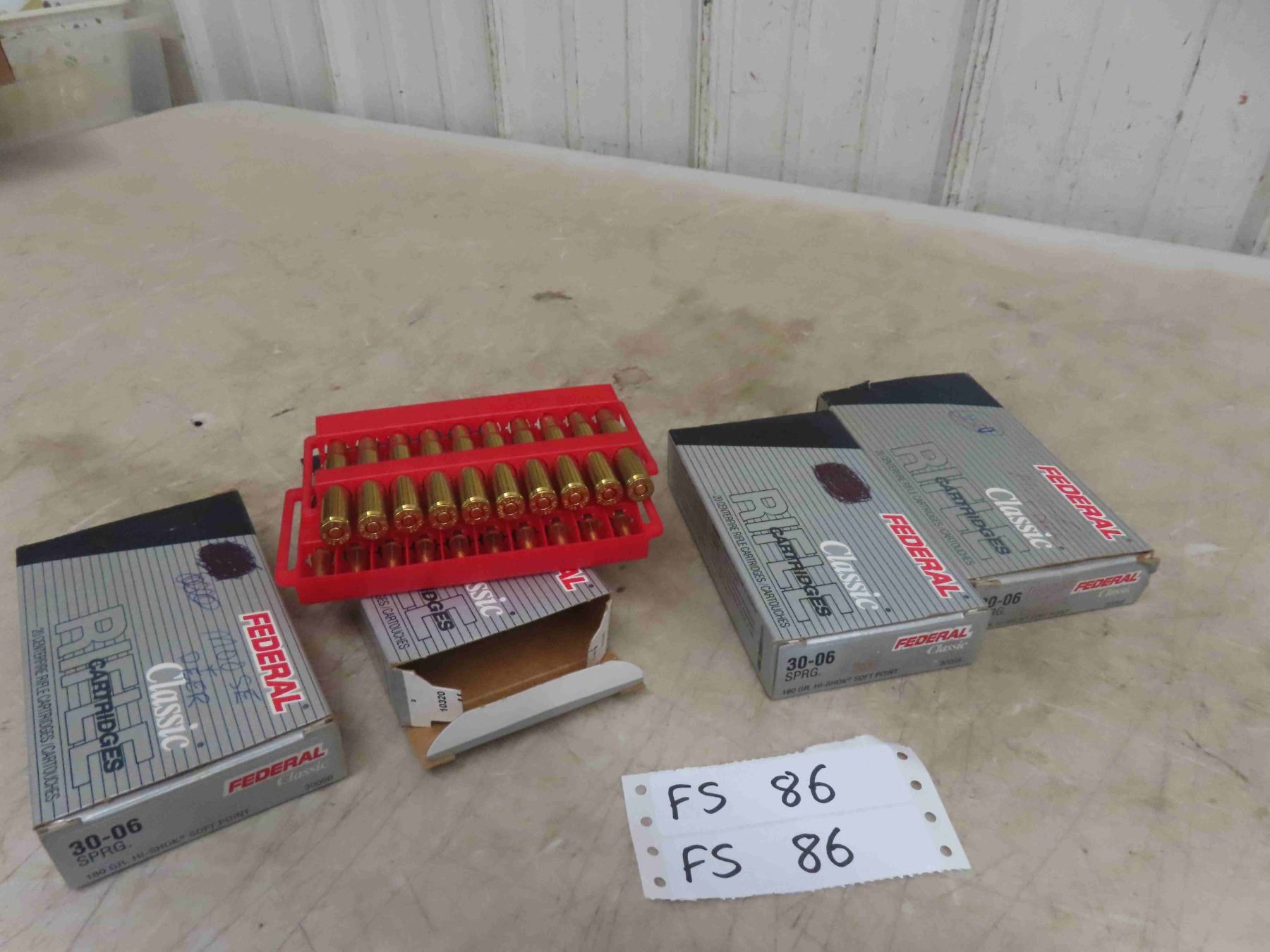 (80 Rounds) Federal 30-06 Spring Ammo ** MUST
