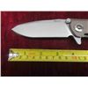 Image 2 : Reate District 9.A Folding Stonewashed Drop Point