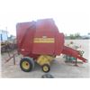 Image 1 : 1993 New Holland 640 Auto Wrap Round Baler with Moniter