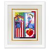 Image 1 : 2 Liberties, Flag and Heart by Peter Max