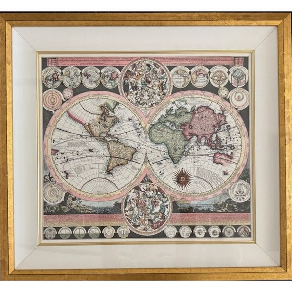 Old World Map of the World by unknown